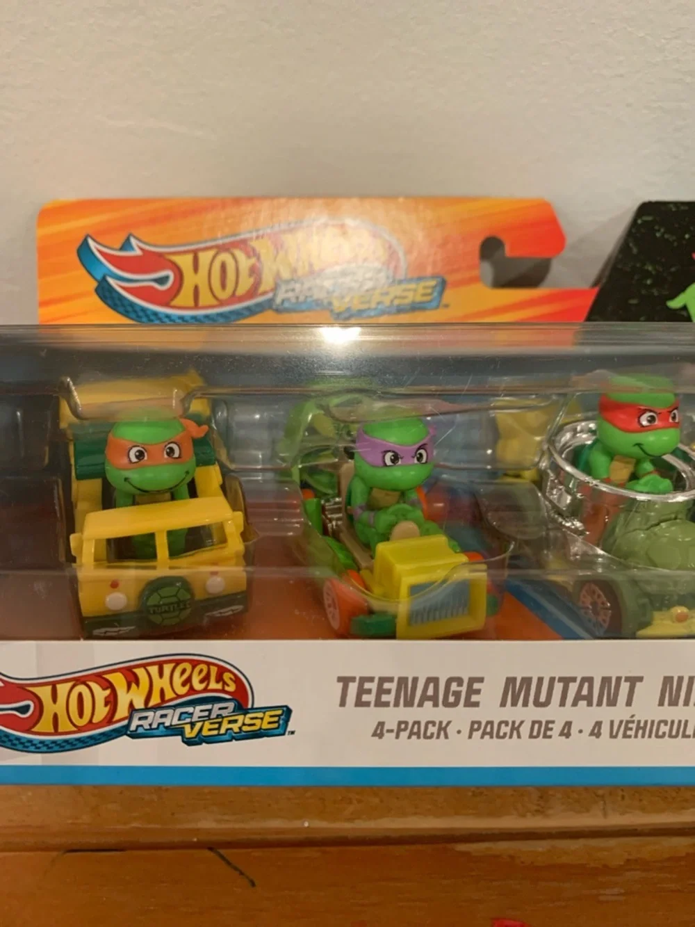 Hot Wheels Racerverse Teenage Mutant Ninja Turtles 4-Pack